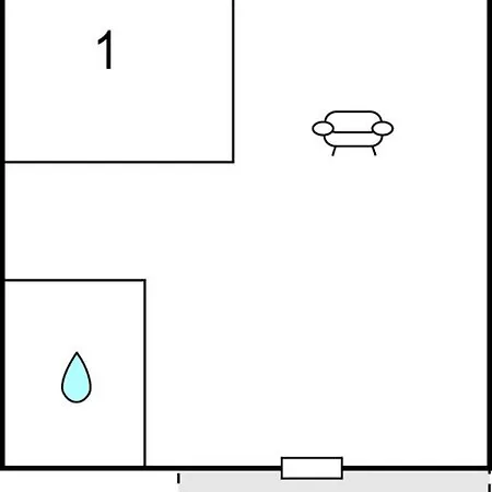 1 Bedroom Cozy In